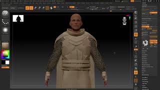 Zbrush Chainmail micropoly [upl. by Goodden112]