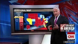 New electoral map amp Clintons election night plan [upl. by Elurd]