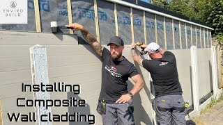 How To Install Composite Cladding  Easy Step By Step Guide [upl. by Ytineres]