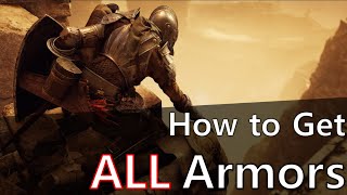 Demons Souls Remake How to get ALL Armors [upl. by Ela]