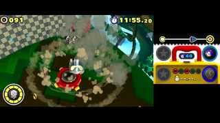 Sonic Lost World 3DS Part 18 Silent Forest  Zone 1 [upl. by Yllah]