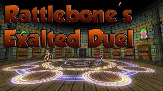 Wizard101 Rattlebones Exalted Duel [upl. by Urbannai792]