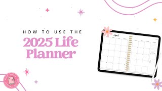 How to use the 2025 Life Planner from Paper Hearts Planners [upl. by Billen]