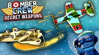 NEW Bomber Crew SECRET MISSIONS DLC Missiles German UFOs Bomber Crew DLC Part 1 [upl. by Ellehcit]