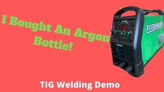 Harbor Freight Titanium 200 Welder TIG Edition [upl. by Alrahc]