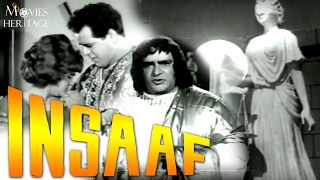 Insaaf 1956 Full Movie  Prithviraj Kapoor Dara Singh  Bollywood Classic Movies  Movies Heritage [upl. by Ahseyd]