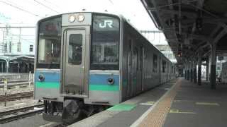 【HD】E127系100番台A10編成発車 松本にて [upl. by Verdi]