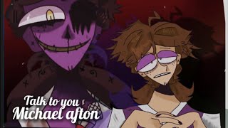 Blueycapsules animation Michael Afton Talk to you [upl. by Lusar]