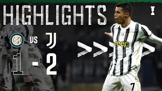 Inter 12 Juventus  Ronaldo Double Completes Comeback Win  Coppa Italia Highlights [upl. by Vinson]