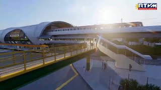 NSCR CP S03C  Bicutan Station Overview  South Commuter Rail Project [upl. by Baelbeer]