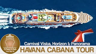 HAVANA CABANA ROOM TOUR  Havana Cabana Pool Carnival Vista Carnival Horizon Carnival Panorama [upl. by Yneffit]