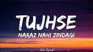 TUJHSE NARAZ NAHI ZINDAGI LYRICS  Masoom [upl. by Emarej]