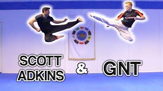 Scott Boyka Adkins amp GNT Taekwondo Sampler  Flips amp Kicks [upl. by Titania]