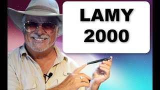 2021 Lamy 2000 Fountain Pen Unboxing and Review [upl. by Yhpos]