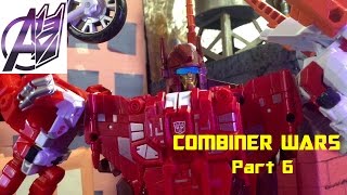 Transformers Stop Motion Combiner WarsPt 6 Computron vs Galvatronus [upl. by Namialus]