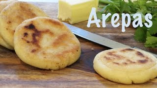 Venezuelan Arepas  The Frugal Chef [upl. by Hege]