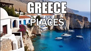 Top 10 MustSee Destinations in Greece [upl. by Anson115]