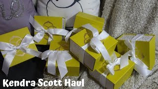 Kendra Scott Haul [upl. by Enitsrik]