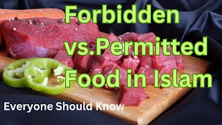 Forbidden vs Permitted Food in Islam [upl. by Notsud]