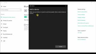 how to search for bluetooth devices on windows 10 [upl. by Sontich]