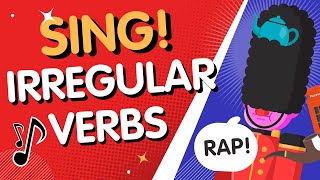 🇬🇧 VERBOS IRREGULARES en inglés  rap  canción  ritmo 🎵❗  INCLUYE PDF DESCARGABLE [upl. by Serafine456]