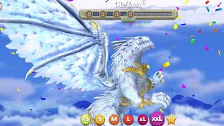 NEW HELION DRAGON UNLOCKED  Hungry Dragon [upl. by Eisenhart]