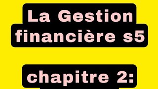 La gestion financière s5 chapitre 2 Critères de choix dinvestissement VANiPTiRDRCCours [upl. by Rolyks]