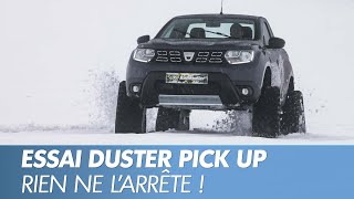 Essai Dacia Duster pickup  rien ne larrête [upl. by Ahsenod]