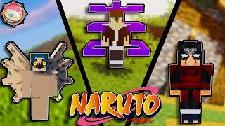 Unique New Naruto Minecraft Mod [upl. by Amitie]