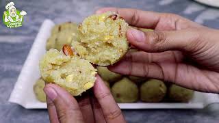 Gur Wali Chawal Ki Pinni  Alsi Sweet Rice Flour Laddu Recipe by Javeria [upl. by Walrath]