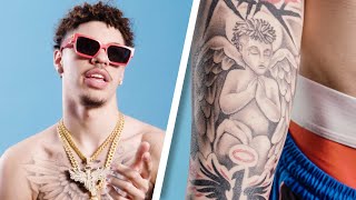 LaMelo Ball Breaks Down His Tattoos  GQ Sports [upl. by Esaj]