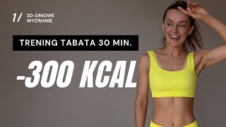 WYZWANIE JESIEŃ 🔥1 Trening odchudzający TABATA 300 KCAL [upl. by Cory327]