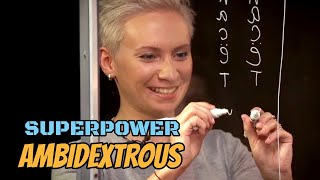 Superpower Ambidextrous How Do They Do It  Science Channel [upl. by Drida]