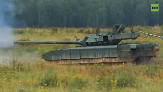 T14 Armata live firing in ARMY2023 Military Show [upl. by Mariand]