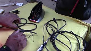 Old Black amp Decker Iron cord replacement [upl. by Neit]