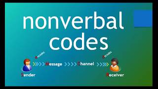 Nonverbal Codes Brief discussion [upl. by Ailev]