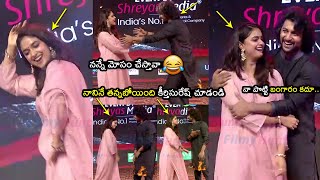 నానినే తన్నబోయింది😱 Keerthy Suresh and Nani Lovely amp Cute Moments at Dasara Pre Release Event  FH [upl. by Aniz]