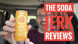 IZZE Sparkling Peach Review [upl. by Nodarb]