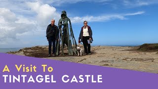 A Visit To Tintagel Castle  Home Of Legendary King Arthur [upl. by Pachton365]