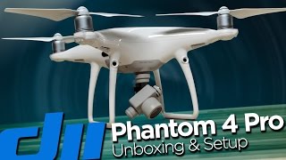 DJI Phantom 4 Pro Unboxing and Initial Setup [upl. by Rebme249]