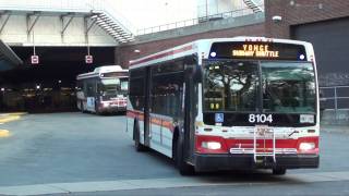 TTC  Eglinton Station Bus Terminal  Compilation Video 2 [upl. by Tavi]