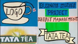 Marketing Management Project for Class 12 on Tea  Business Studies Project  Class 11 and 12 [upl. by Esiled]