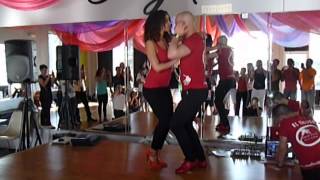 Ataca amp La Alemana Bachata Workshop  pattern Orlando 31514 [upl. by Hendrick]