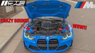 LOUDEST amp BEST Intakes for G8X S58  CTS [upl. by Illyes]