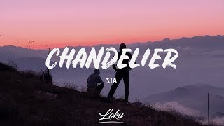 Sia  Chandelier Lyrics [upl. by Ailhad]