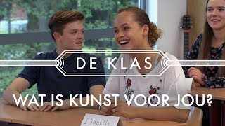 Wat is kunst voor jou  De Klas met Matthijs van Nieuwkerk [upl. by Annaej]