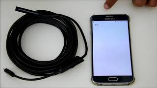 How to Connect to the Gadgetise Wifi Endoscope camera using your Android smartphone [upl. by Nosraep369]