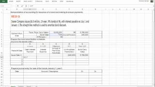 14 ABE10 16 Issue Bonds Amort Tbl JEs Lecture MP4 [upl. by Aniroz42]