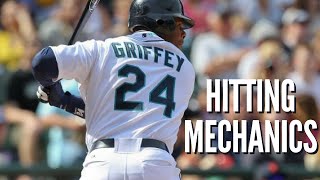 Ken Griffey Jr Hitting Mechanics  Baseball Swing Analysis [upl. by Gentilis]