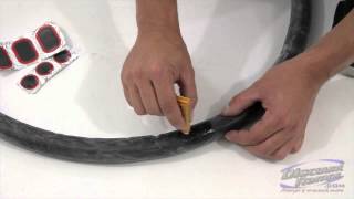 How To Fix A Bike Puncture  Repairing An Inner Tube [upl. by Aubarta]